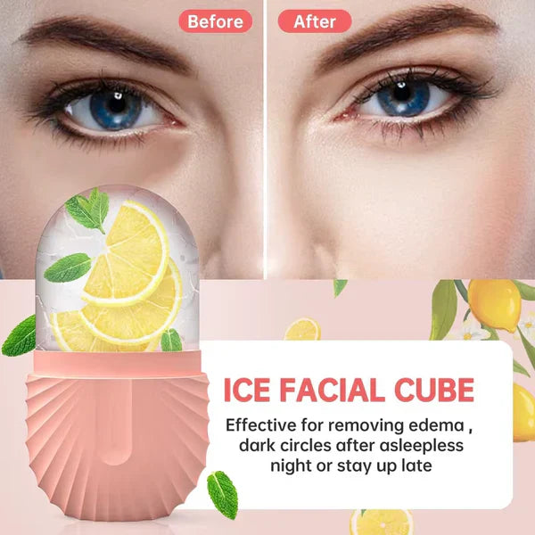 Instant Puffiness Relief, Skin Tightening & Natural Glow Tool for Face, Eyes & Neck